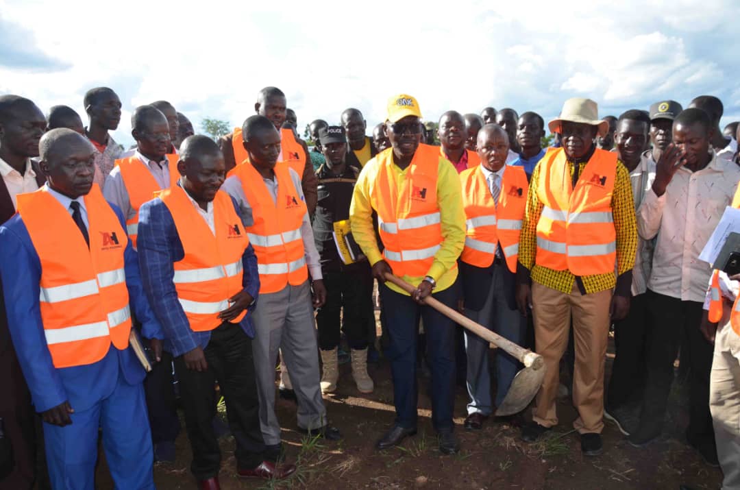 GCW Hamson Obua Launches Construction of Adwir Seed Sec. Sch. in Alebtong District