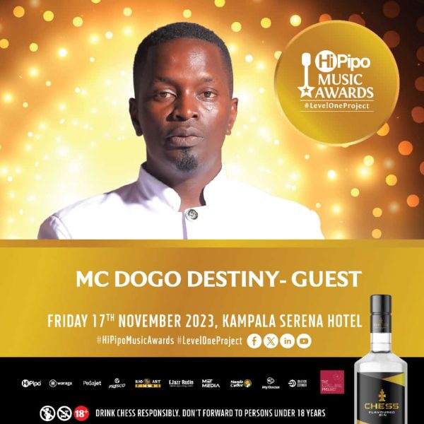 MC Dogo Receives Prestigious HiPipo Music Awards Invitation