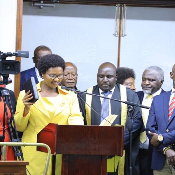 New Kisoro District Woman MP takes oath