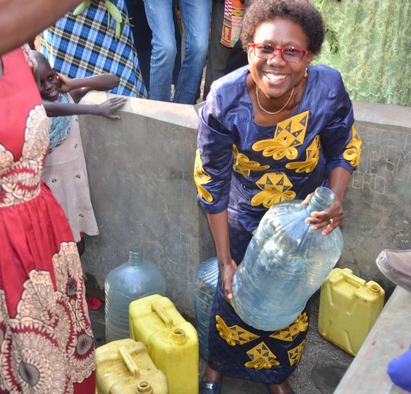 Lira City Residents Celebrate New Well Commissioned by Health Minister